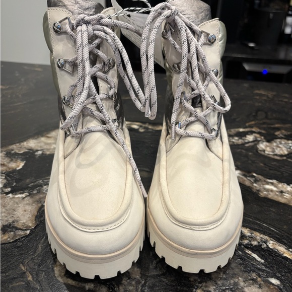 Cecelia New York Cream Metallic Winter Boot - Picture 2 of 3